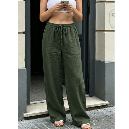 Women's Casual Straight-Leg Pants