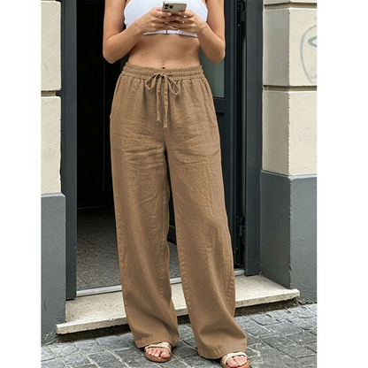 Women's Casual Straight-Leg Pants