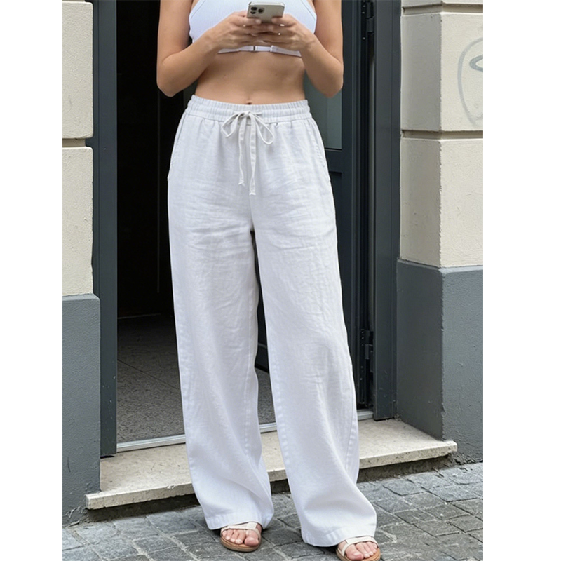 Women's Casual Straight-Leg Pants