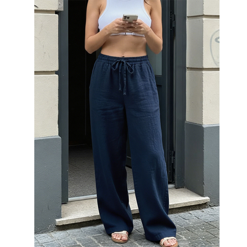 Women's Casual Straight-Leg Pants