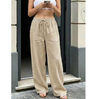 Women's Casual Straight-Leg Pants