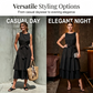 Flowing Waist-Tie Maxi Dress