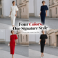 Women Elegant Boat Neck Flutter Sleeve Dress
