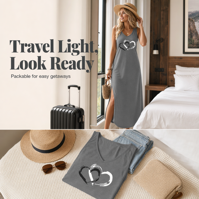 ⌛Limited-Time Offer-Women Sleeveless Loose Tank Dress