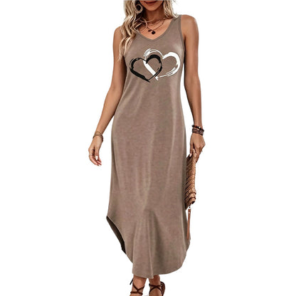 ⌛Limited-Time Offer-Women Sleeveless Loose Tank Dress