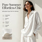Women's Casual Loose Half-Button Shirt