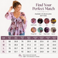 Women's Floral Print Square Neck Tie-Front Blouse