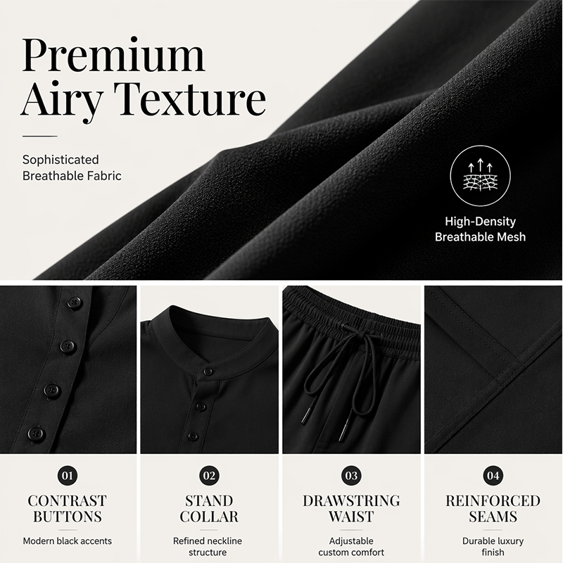 📢📢40% OFF !! ⏰Men's Minimalist Casual Shirt and Pants Set