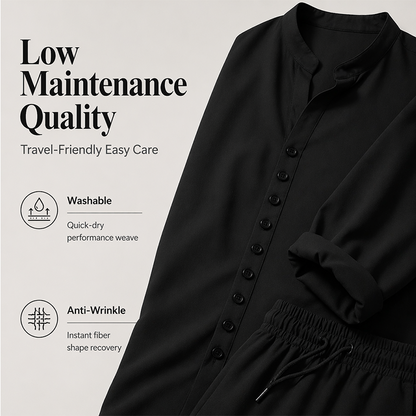 📢📢40% OFF !! ⏰Men's Minimalist Casual Shirt and Pants Set