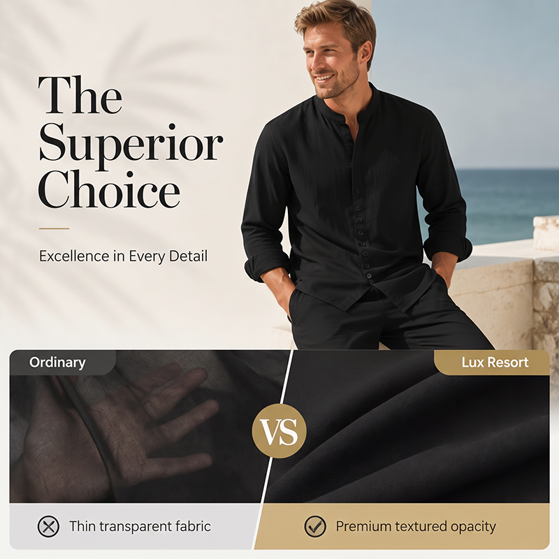 📢📢40% OFF !! ⏰Men's Minimalist Casual Shirt and Pants Set