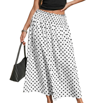 ⏳Limited-time 50% off⏰Women's Polka Dot Midi Skirt🌟👗
