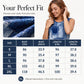 Women's Sleeveless Faux Denim Print Dress