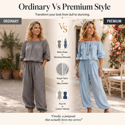 Women's Off Shoulder Jumpsuit