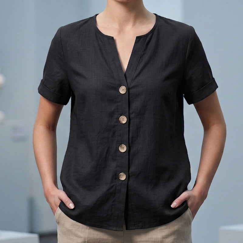Women's Summer Casual V-Neck Top