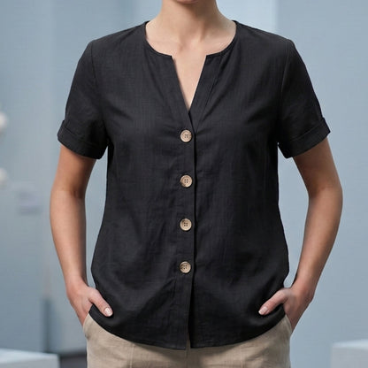 Women's Summer Casual V-Neck Top