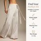 Women's Flowy Wrap Front Wide Leg Pants