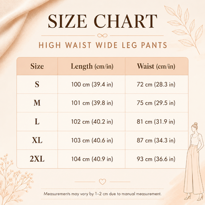Women's Flowy Wrap Front Wide Leg Pants