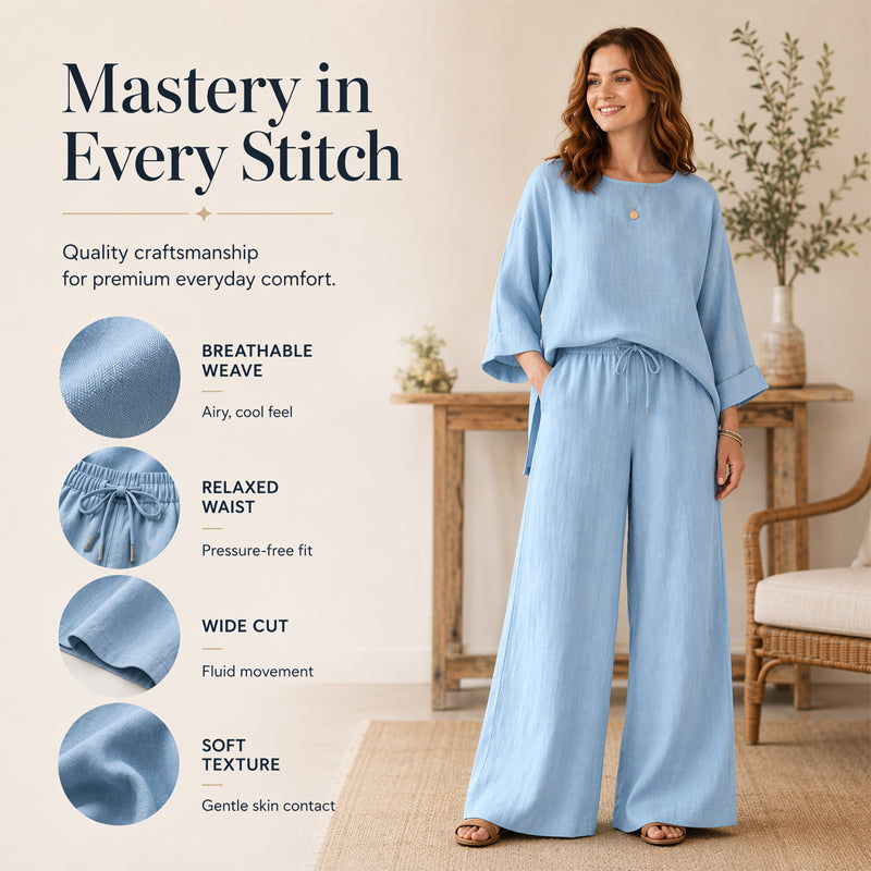 🌿Casual Linen 2-Piece Set