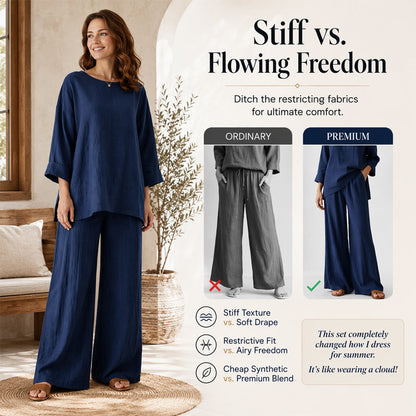 🌿Casual Linen 2-Piece Set