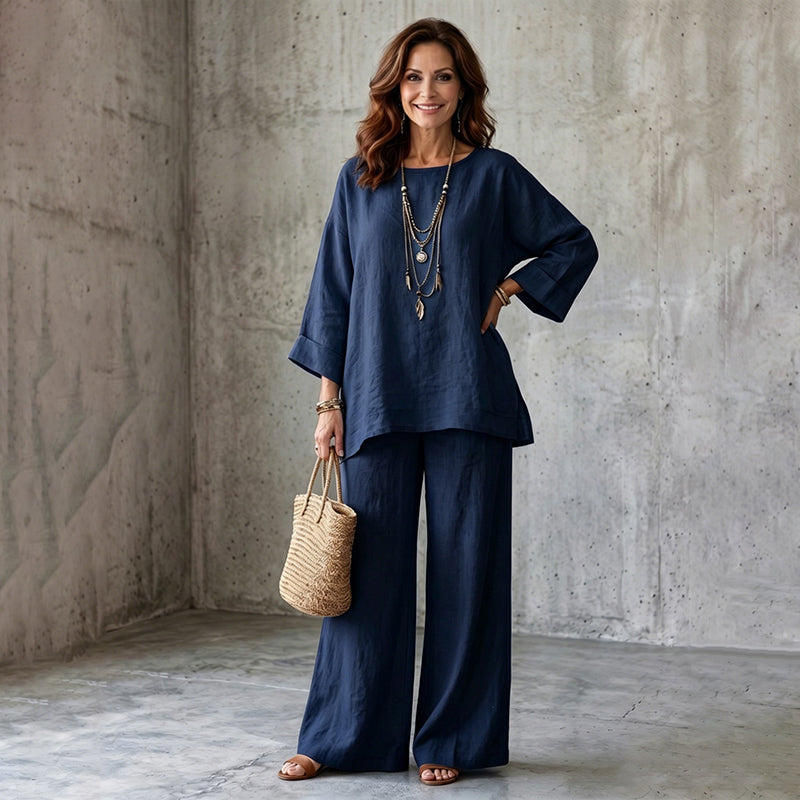 🌿Casual Linen 2-Piece Set