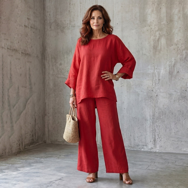 🌿Casual Linen 2-Piece Set