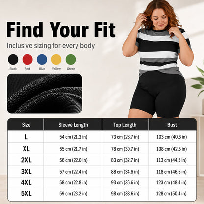 Women's Striped Casual Lounge 2-Piece Set