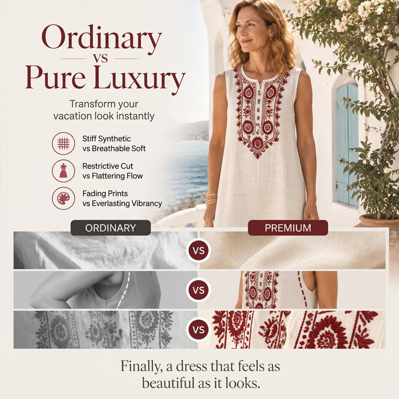 Women's Digital Print Sleeveless Maxi Dress