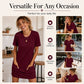Women's Summer Loose T-Shirt Dress with Pockets