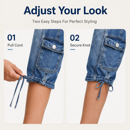 Women's Straight Leg Capri Jeans