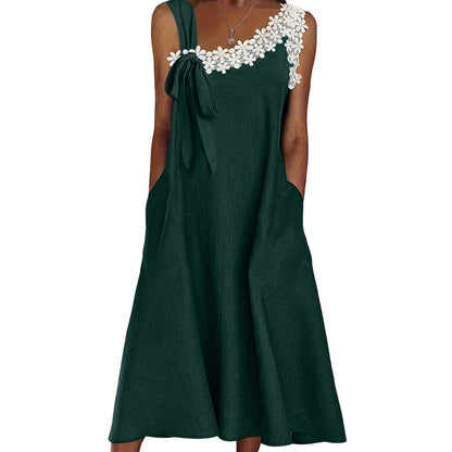 Women's Loose Casual Sleeveless Dress