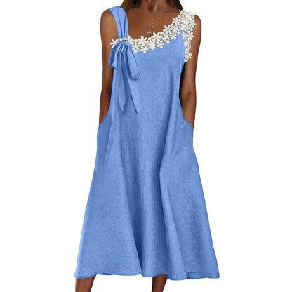 Women's Loose Casual Sleeveless Dress