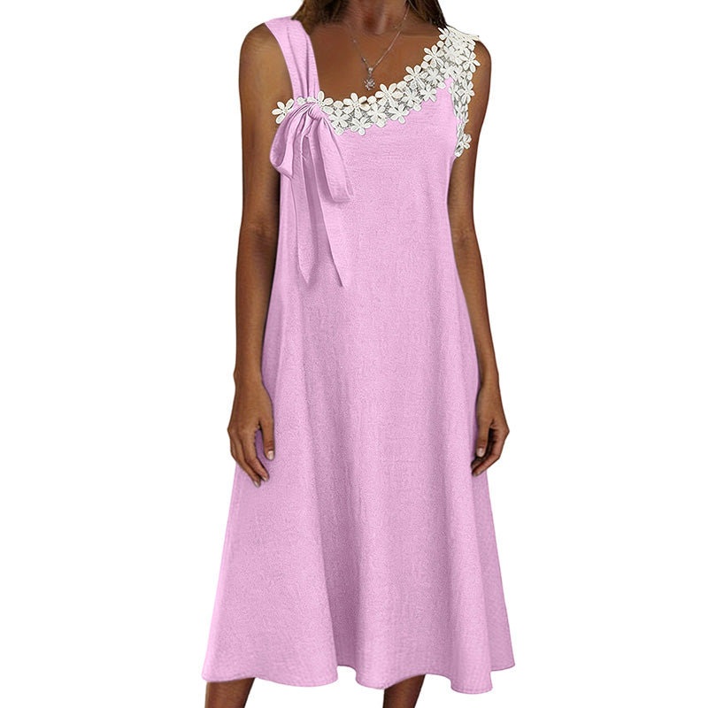 Women's Loose Casual Sleeveless Dress