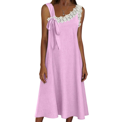 Women's Loose Casual Sleeveless Dress