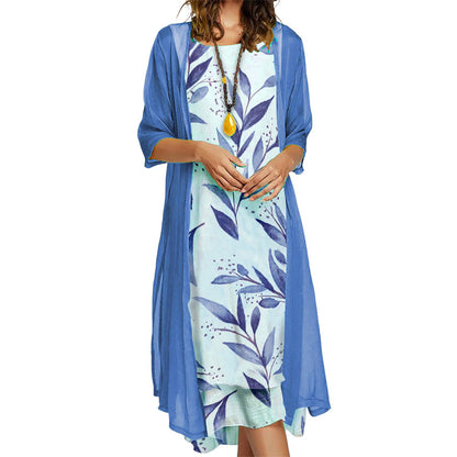Flattering Floral Dress Set