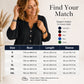 Women's 3/4 Sleeve Loose Fit Tunics Top