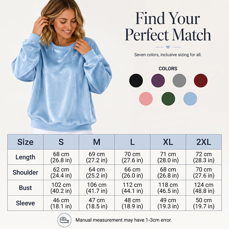 Women's Casual Crewneck Long Sleeve Top
