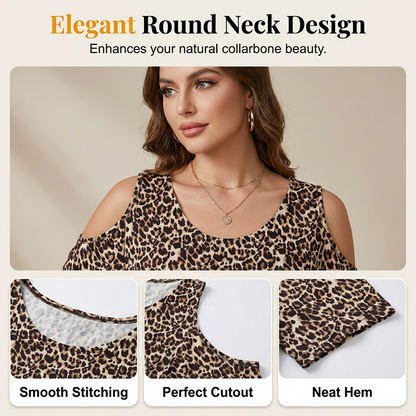 Women's Casual Scoop Neck Printed Top