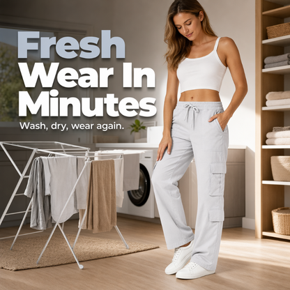 💥New Arrivals & Special Offers-Women's Casual Multi-Pocket Elastic Waistband Cargo Pants