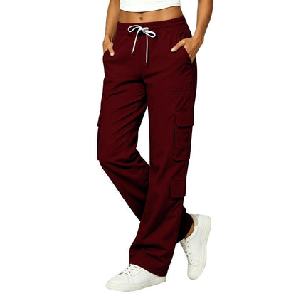 💥New Arrivals & Special Offers-Women's Casual Multi-Pocket Elastic Waistband Cargo Pants