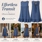 Women's Casual Sleeveless Ruffle Hem Mini Dress