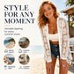 ⌛Limited-Time Offer-Women's Long Sleeve Sunflower Lace Mesh Cardigan