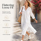 Women's Casual Loose Fit Maxi Shirt Dress