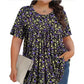 👕Flowy Floral Tunic Tee🏵️
