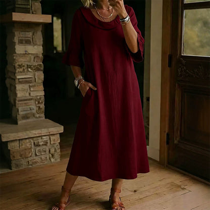 Women's Casual Round Neck Summer Dress