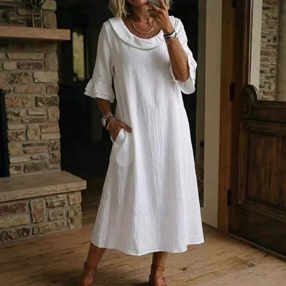 Women's Casual Round Neck Summer Dress