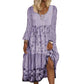 Women's Flowing Floral Print Dress