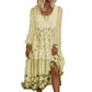 Women's Flowing Floral Print Dress