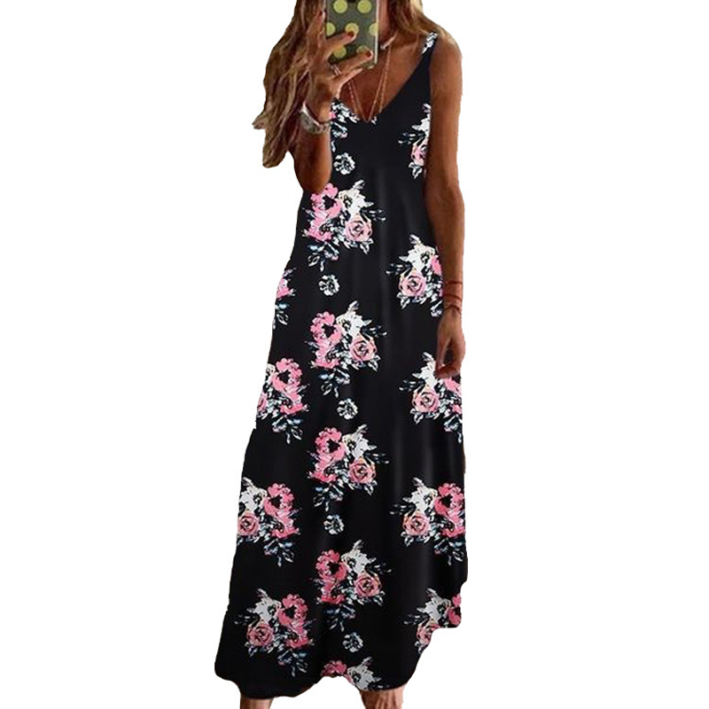 Flowy Vacation Maxi Dress