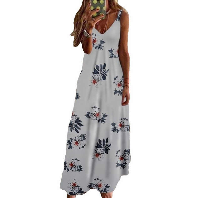 Flowy Vacation Maxi Dress