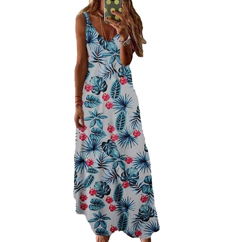 Flowy Vacation Maxi Dress